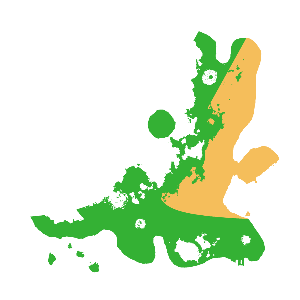 Biome Rust Map: Procedural Map, Size: 3000, Seed: 976461234