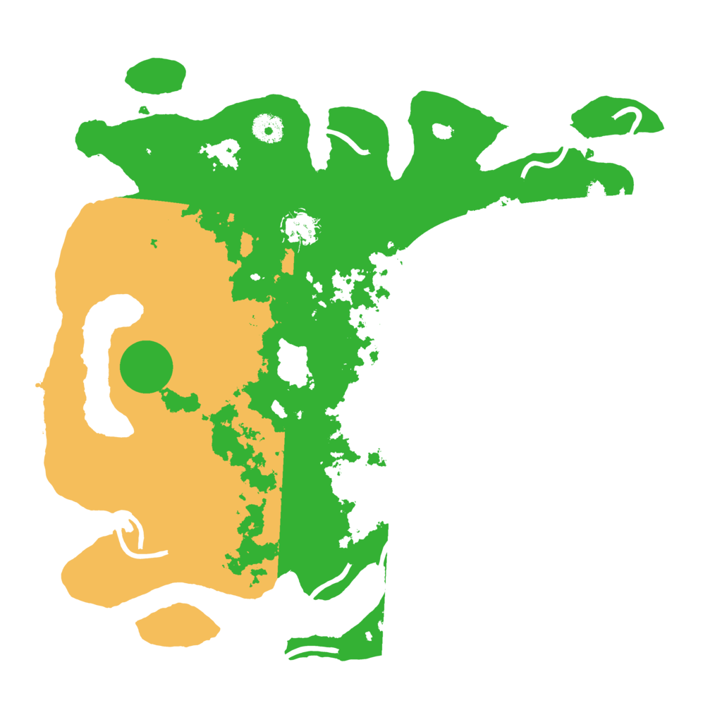 Biome Rust Map: Procedural Map, Size: 3600, Seed: 2051879