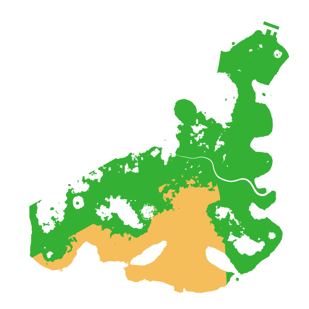 Biome Rust Map: Procedural Map, Size: 3850, Seed: 1526751344