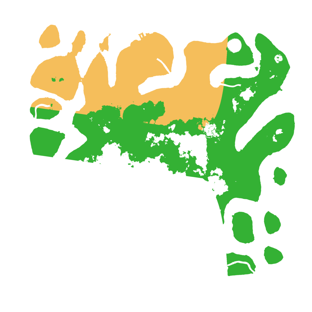 Biome Rust Map: Procedural Map, Size: 4000, Seed: 91691980