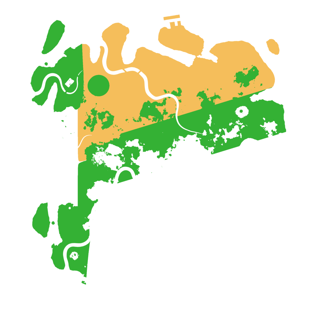 Biome Rust Map: Procedural Map, Size: 3850, Seed: 539142314