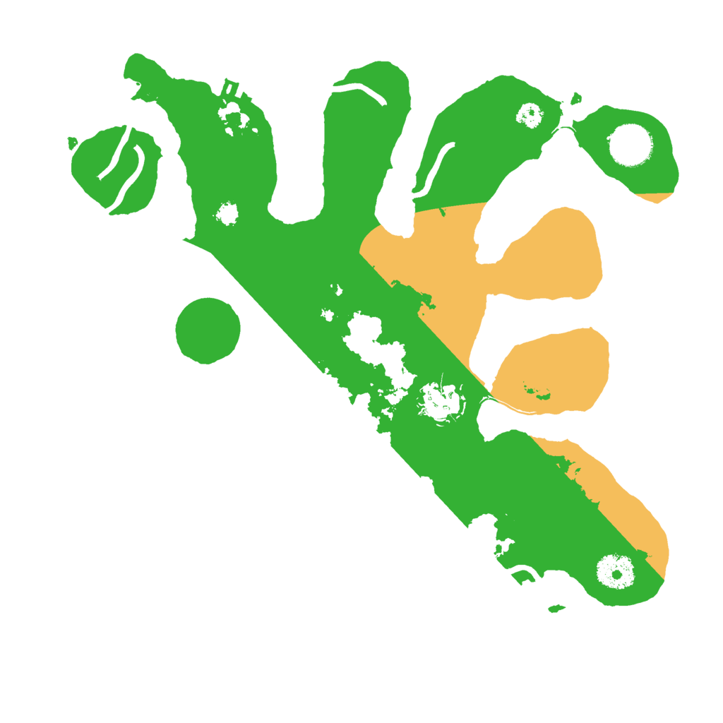 Biome Rust Map: Procedural Map, Size: 3000, Seed: 1998