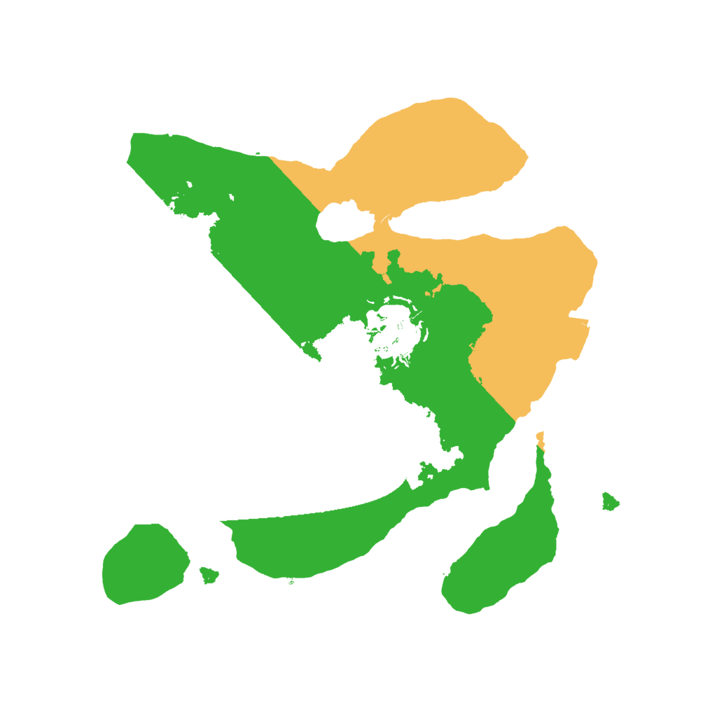 Biome Rust Map: Procedural Map, Size: 2000, Seed: 5926