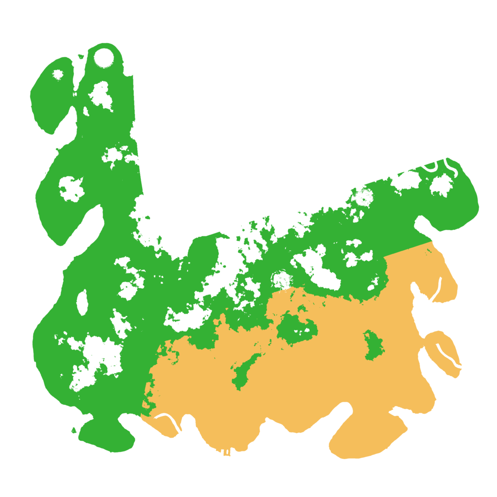 Biome Rust Map: Procedural Map, Size: 4500, Seed: 933314