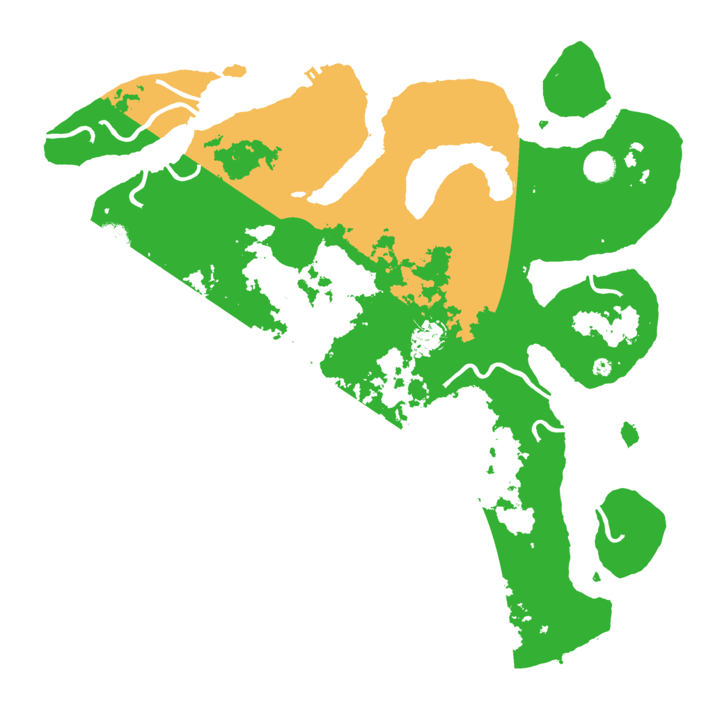 Biome Rust Map: Procedural Map, Size: 3950, Seed: 450387621