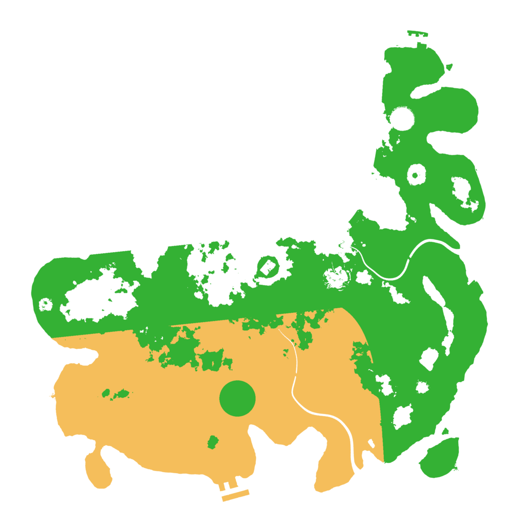 Biome Rust Map: Procedural Map, Size: 3850, Seed: 1173083637