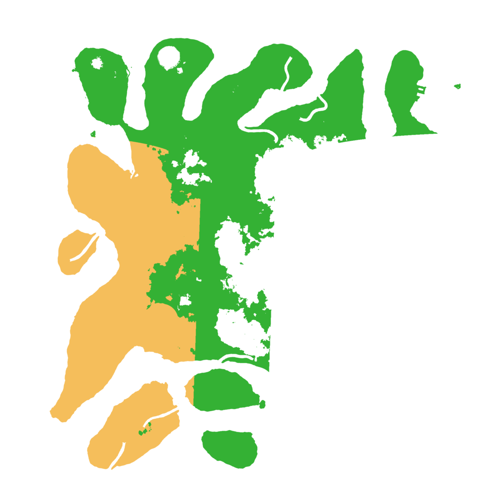 Biome Rust Map: Procedural Map, Size: 4000, Seed: 630227667