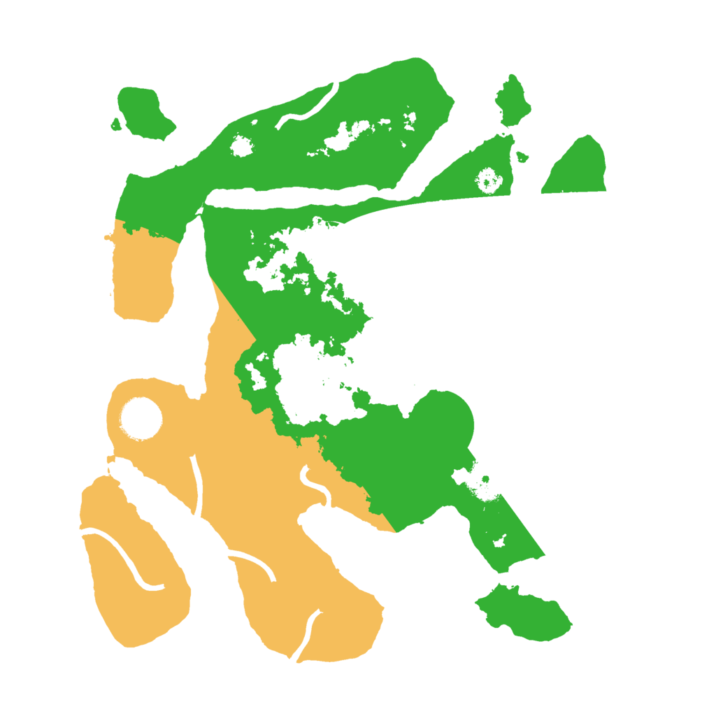 Biome Rust Map: Procedural Map, Size: 3000, Seed: 60363684