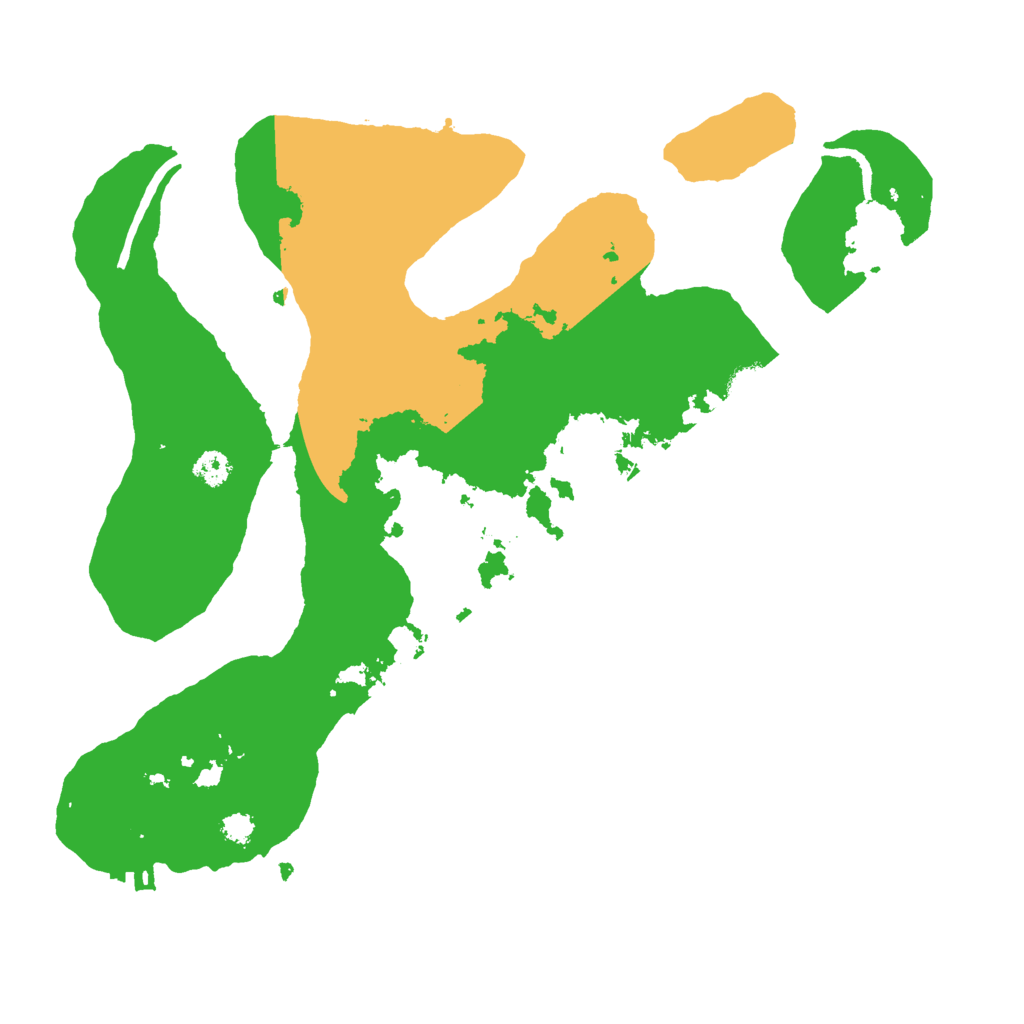 Biome Rust Map: Procedural Map, Size: 3000, Seed: 21705