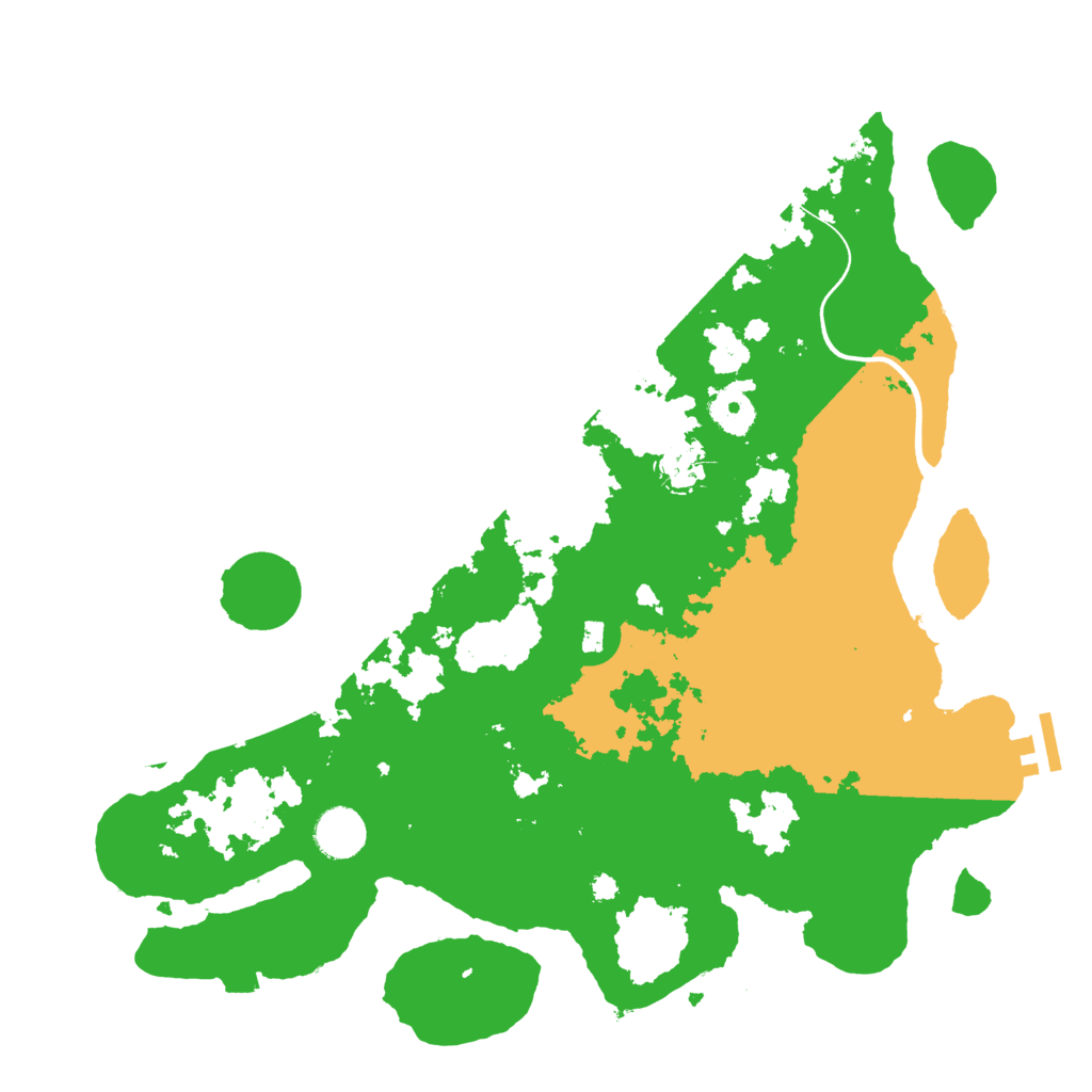 Biome Rust Map: Procedural Map, Size: 3750, Seed: 457532