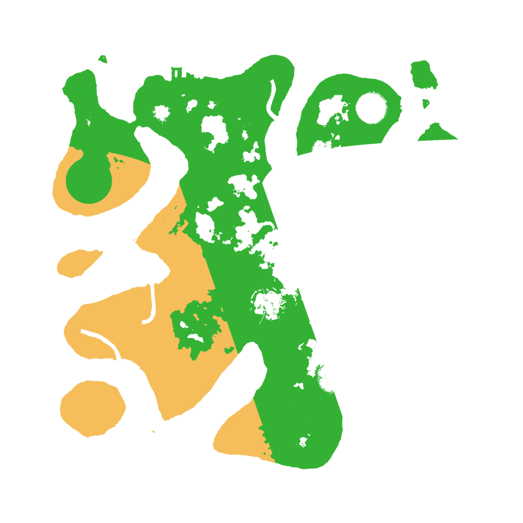 Biome Rust Map: Procedural Map, Size: 3000, Seed: 2008779998