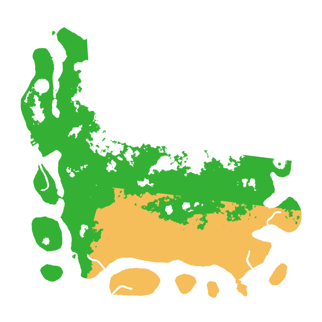 Biome Rust Map: Procedural Map, Size: 4000, Seed: 347593312