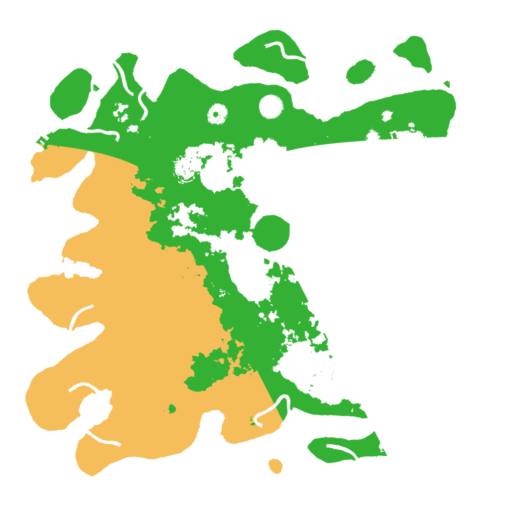 Biome Rust Map: Procedural Map, Size: 3800, Seed: 13834