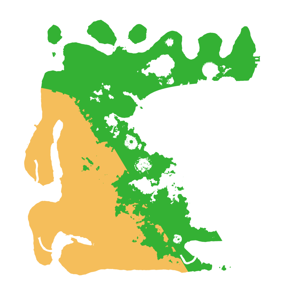 Biome Rust Map: Procedural Map, Size: 3500, Seed: 65391432