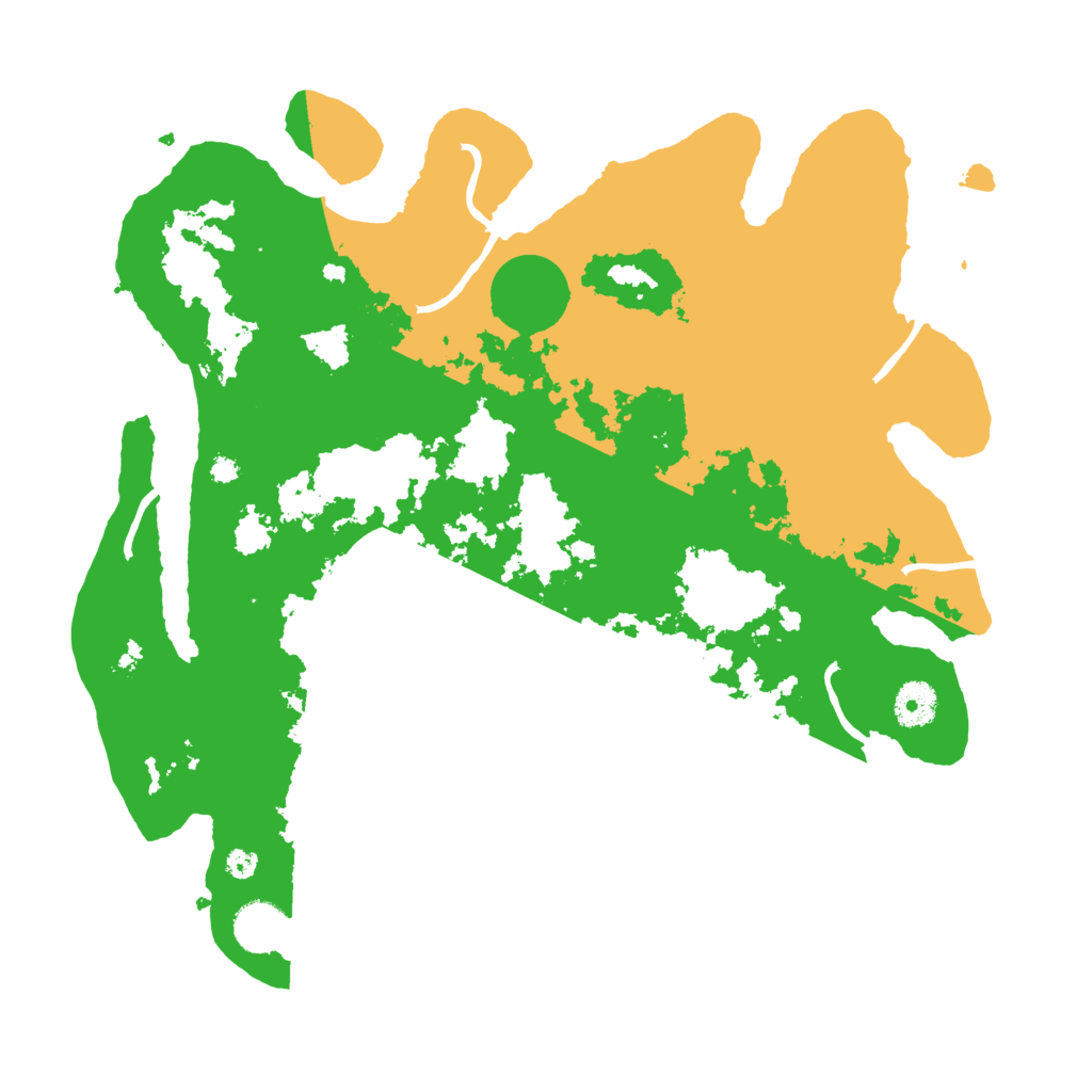 Biome Rust Map: Procedural Map, Size: 3700, Seed: 912120572