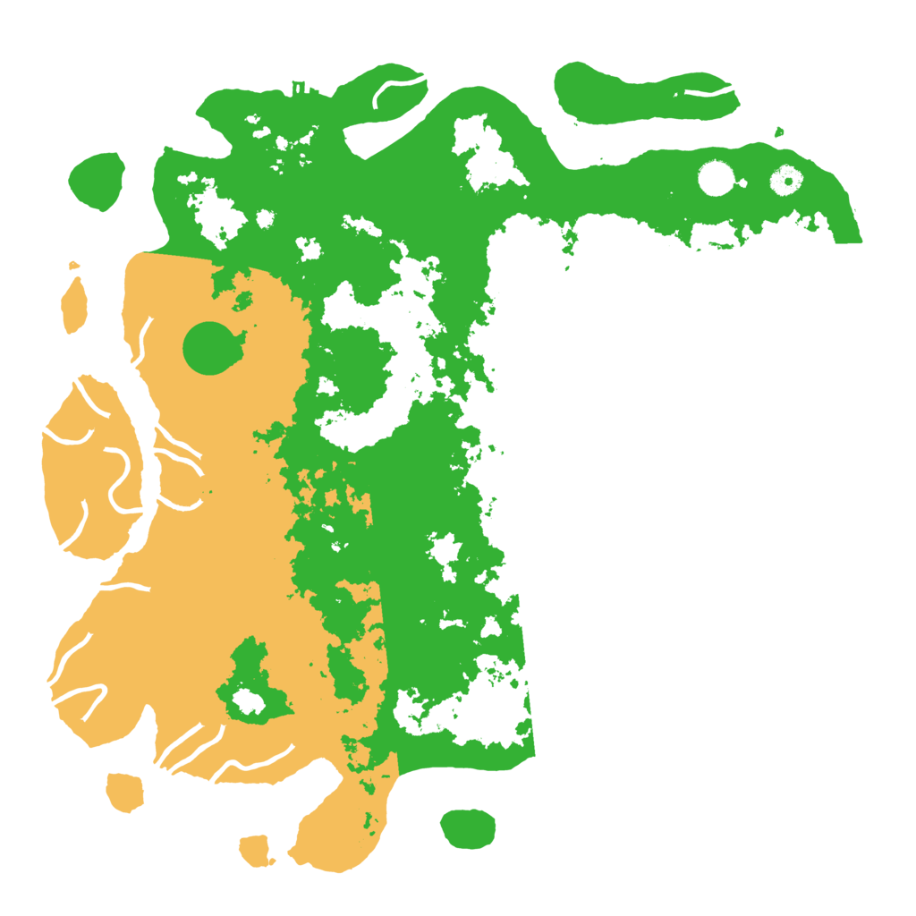 Biome Rust Map: Procedural Map, Size: 4500, Seed: 7669