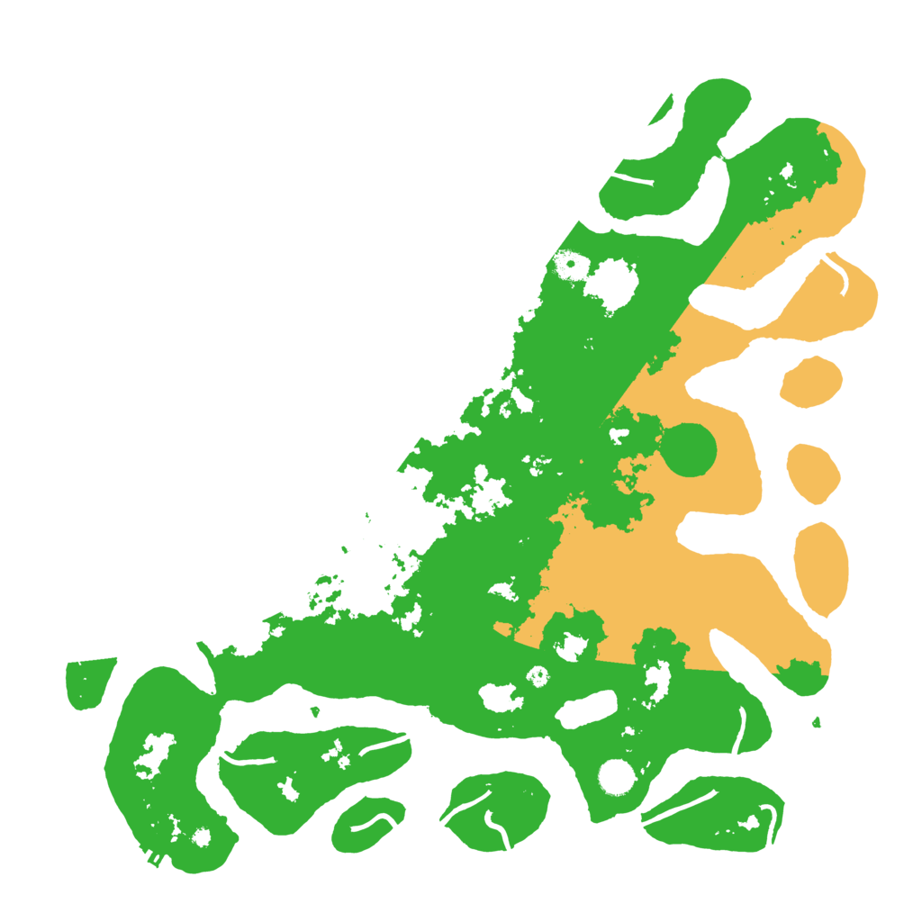 Biome Rust Map: Procedural Map, Size: 4500, Seed: 2032022