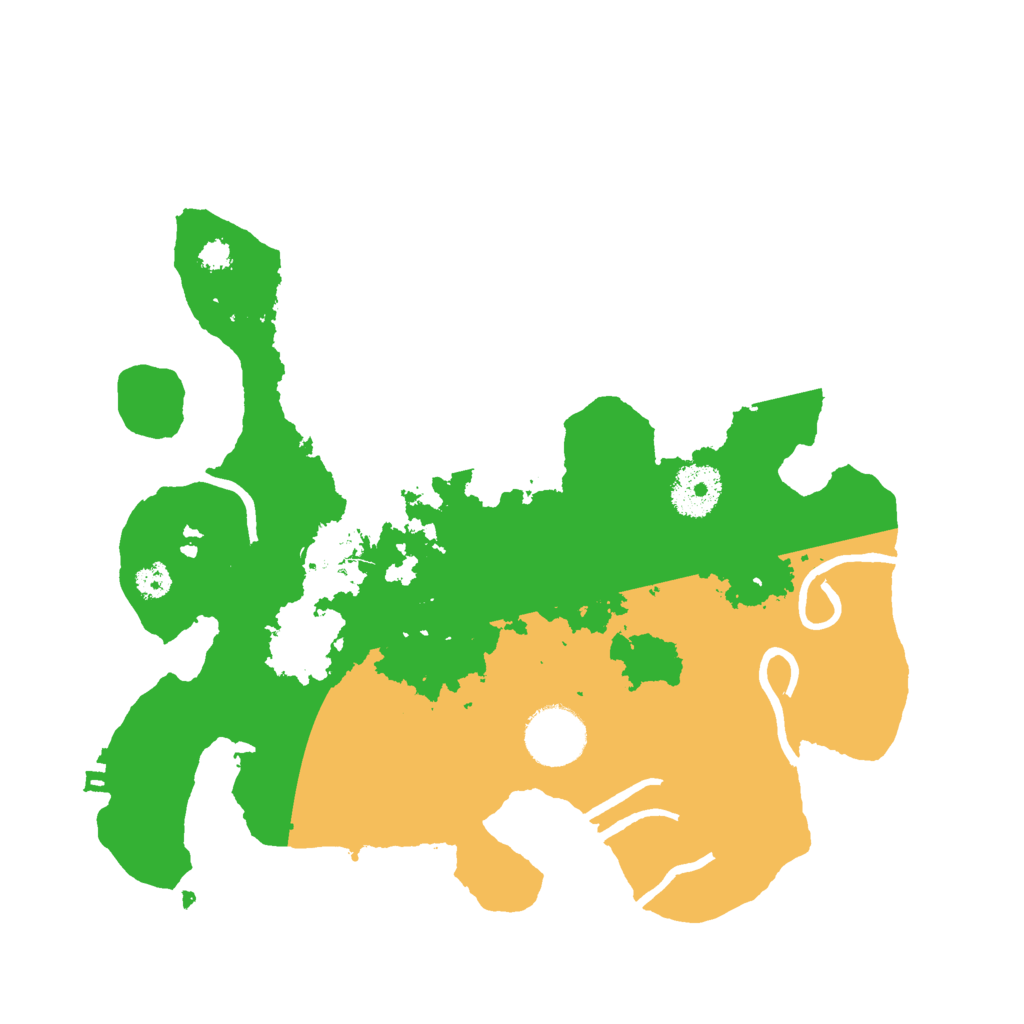 Biome Rust Map: Procedural Map, Size: 3000, Seed: 31162