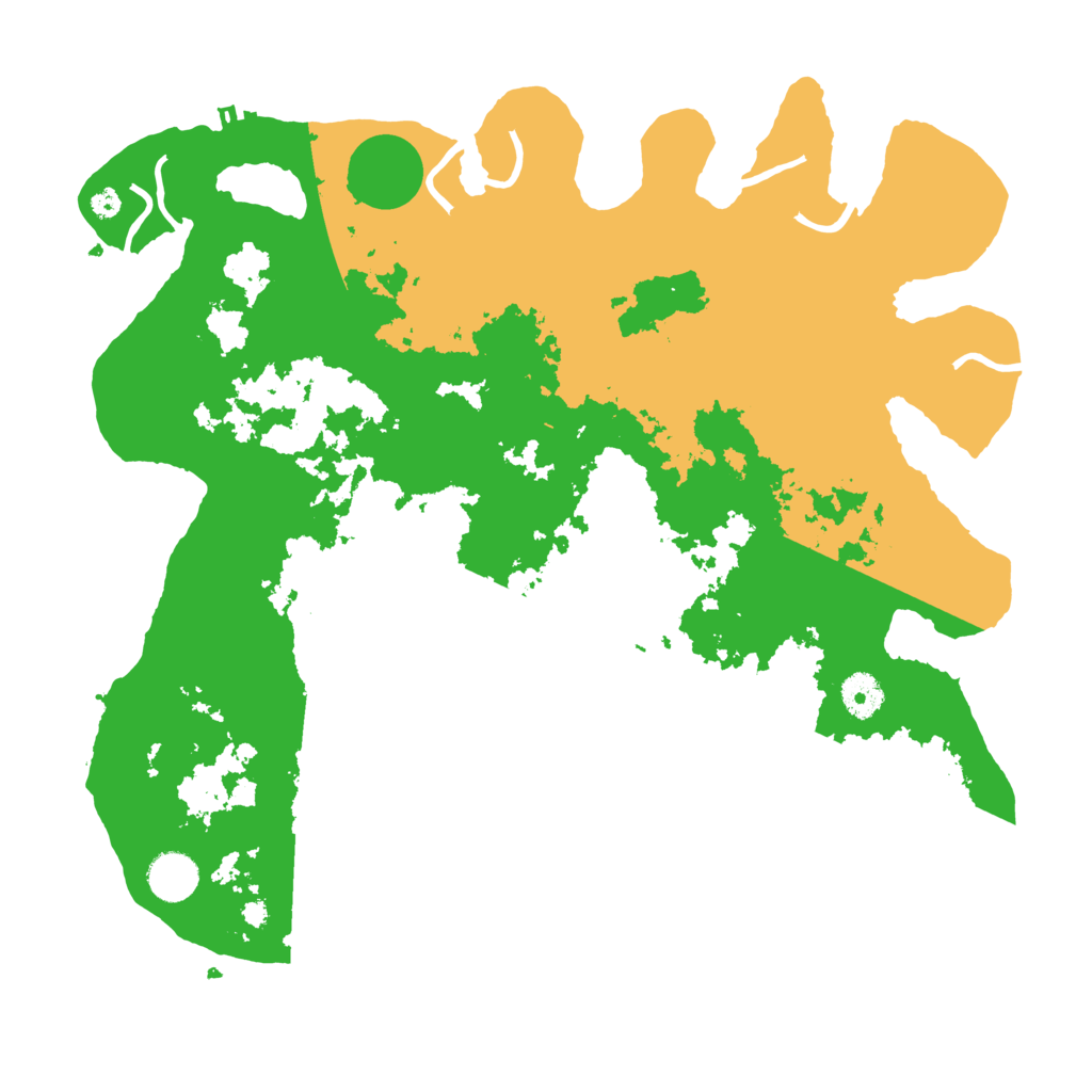 Biome Rust Map: Procedural Map, Size: 3850, Seed: 1125251582