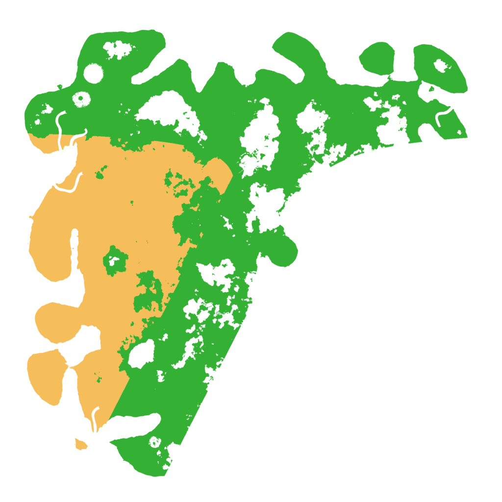 Biome Rust Map: Procedural Map, Size: 4500, Seed: 102422505