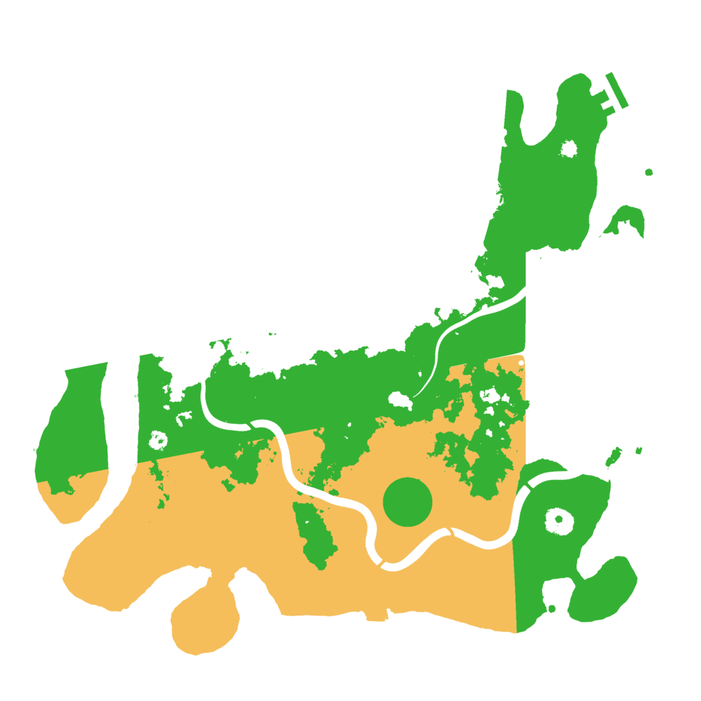 Biome Rust Map: Procedural Map, Size: 3750, Seed: 20220203