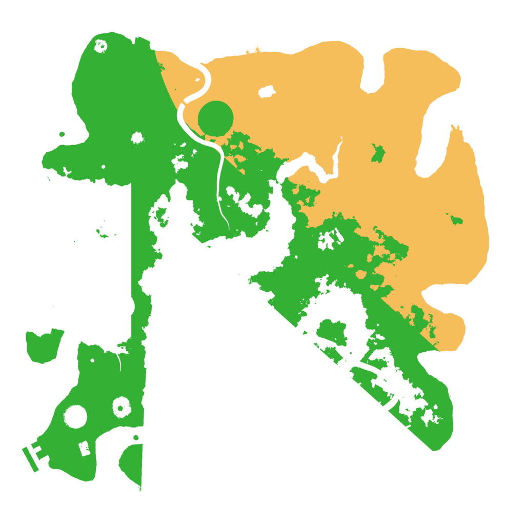 Biome Rust Map: Procedural Map, Size: 4000, Seed: 1537959662