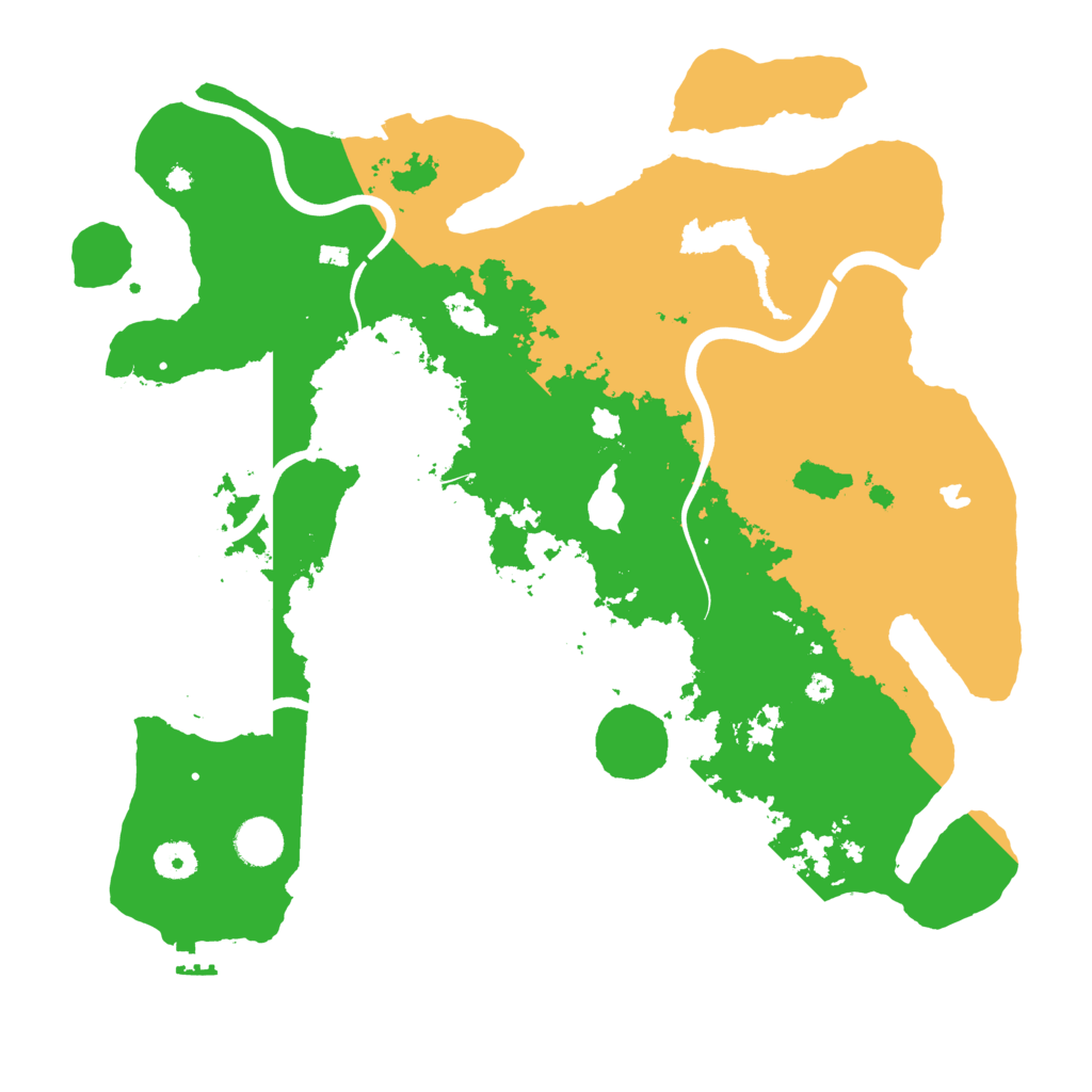 Biome Rust Map: Procedural Map, Size: 4000, Seed: 82512
