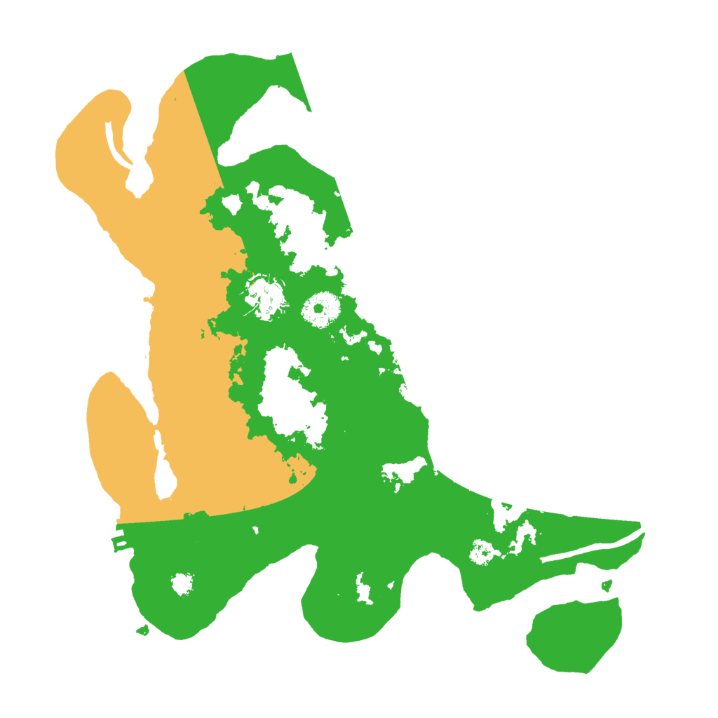 Biome Rust Map: Procedural Map, Size: 3000, Seed: 1254923743
