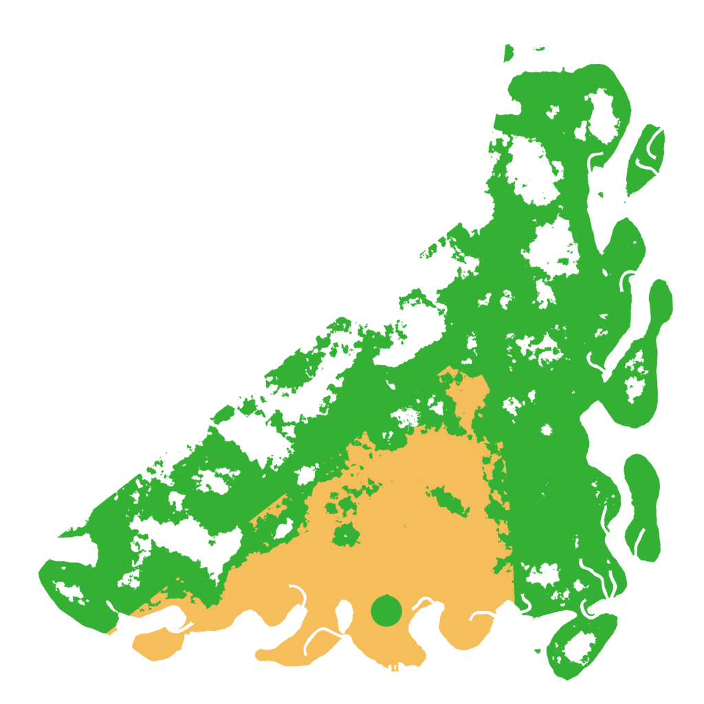 Biome Rust Map: Procedural Map, Size: 6000, Seed: 590359401