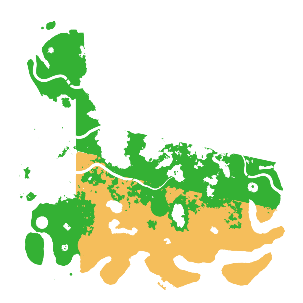 Biome Rust Map: Procedural Map, Size: 4500, Seed: 317835