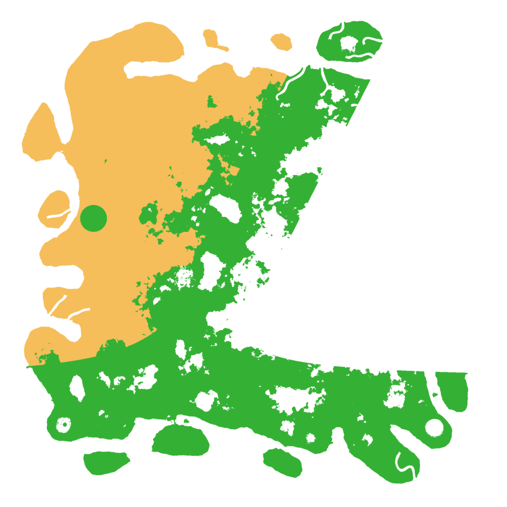 Biome Rust Map: Procedural Map, Size: 5000, Seed: 696969