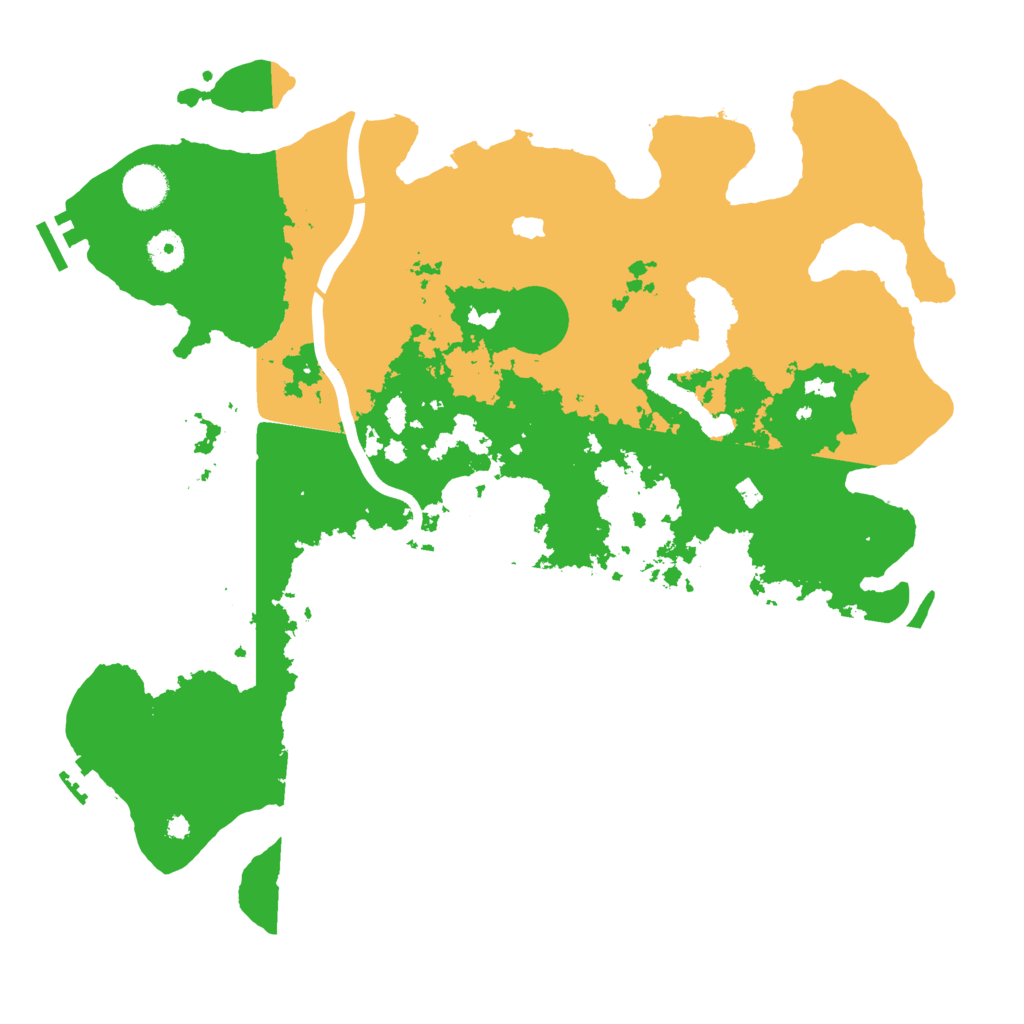 Biome Rust Map: Procedural Map, Size: 4000, Seed: 1489761254