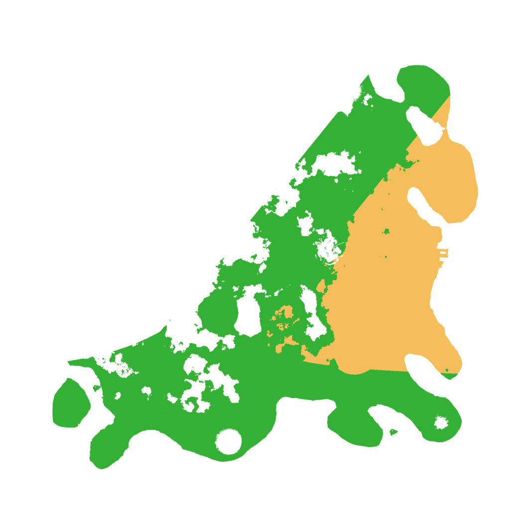 Biome Rust Map: Procedural Map, Size: 3500, Seed: 5762179