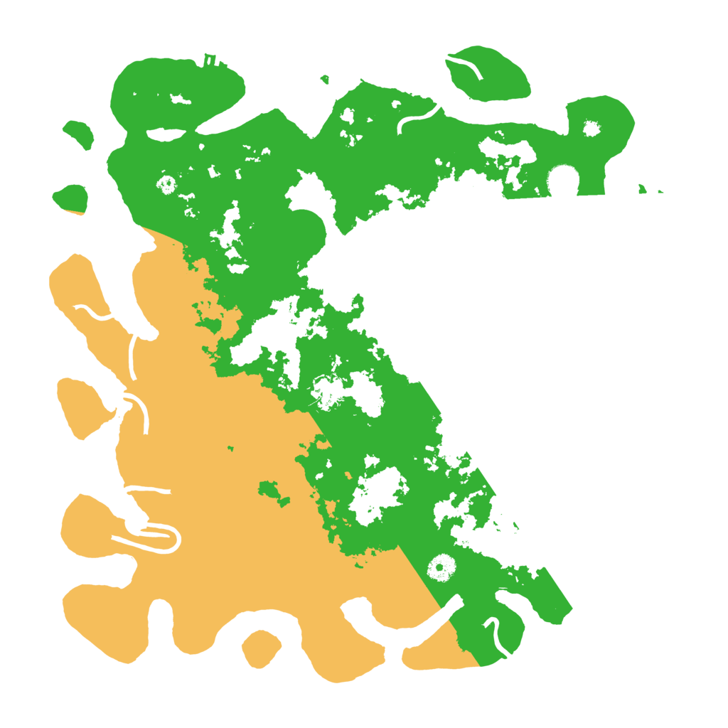 Biome Rust Map: Procedural Map, Size: 4000, Seed: 9875