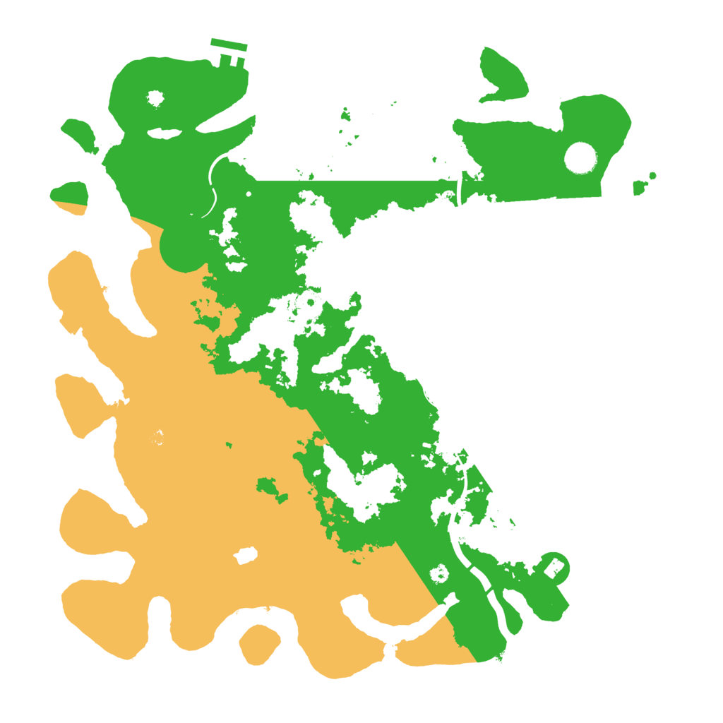 Biome Rust Map: Procedural Map, Size: 4000, Seed: 9875