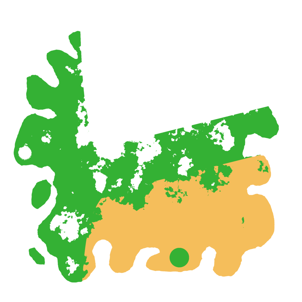 Biome Rust Map: Barren, Size: 4096, Seed: 1