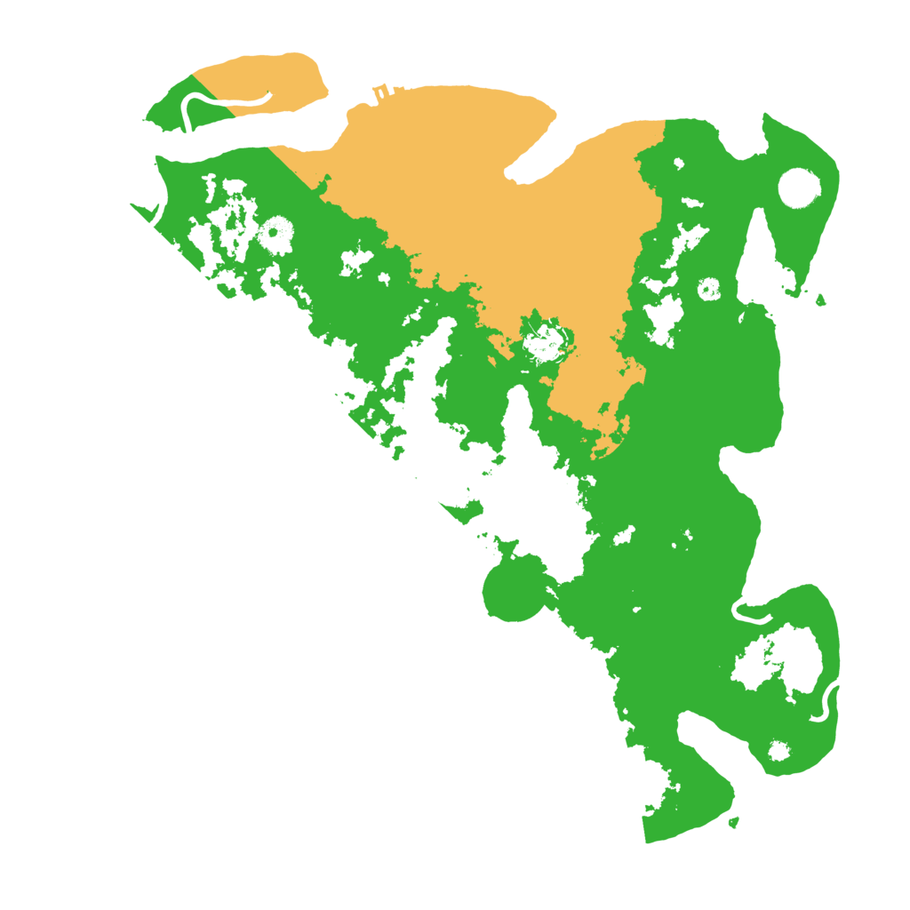 Biome Rust Map: Procedural Map, Size: 4000, Seed: 101