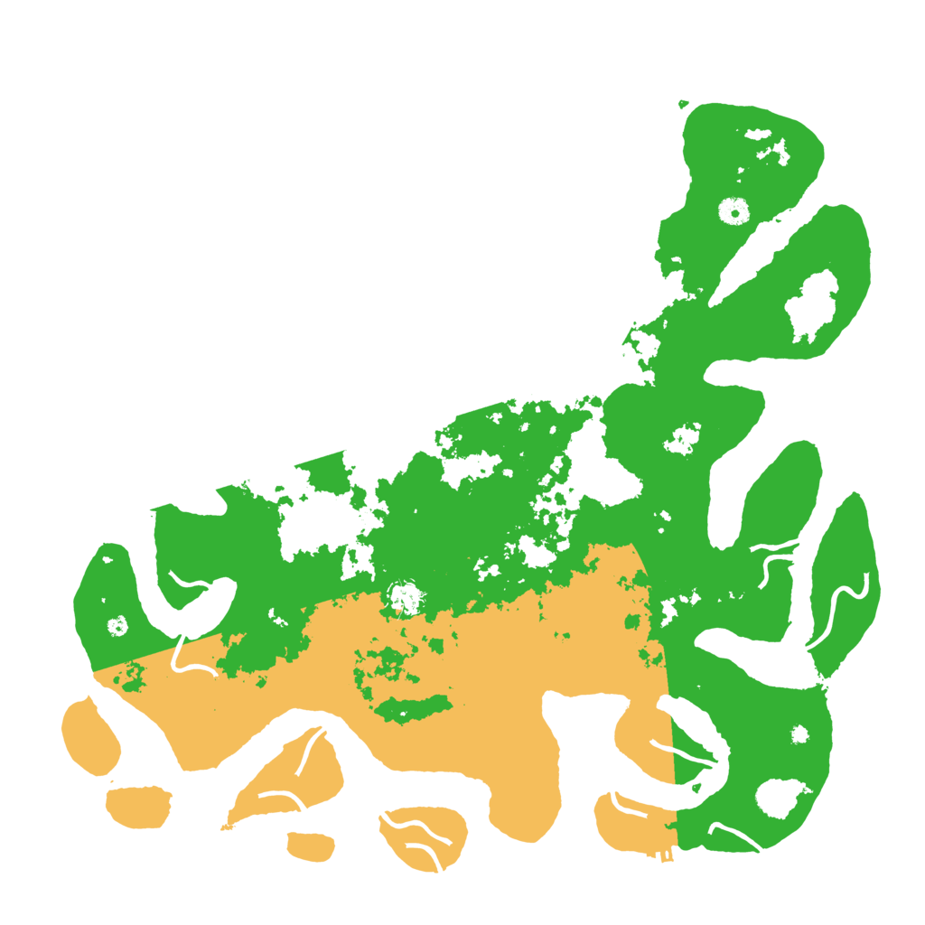 Biome Rust Map: Procedural Map, Size: 4700, Seed: 888