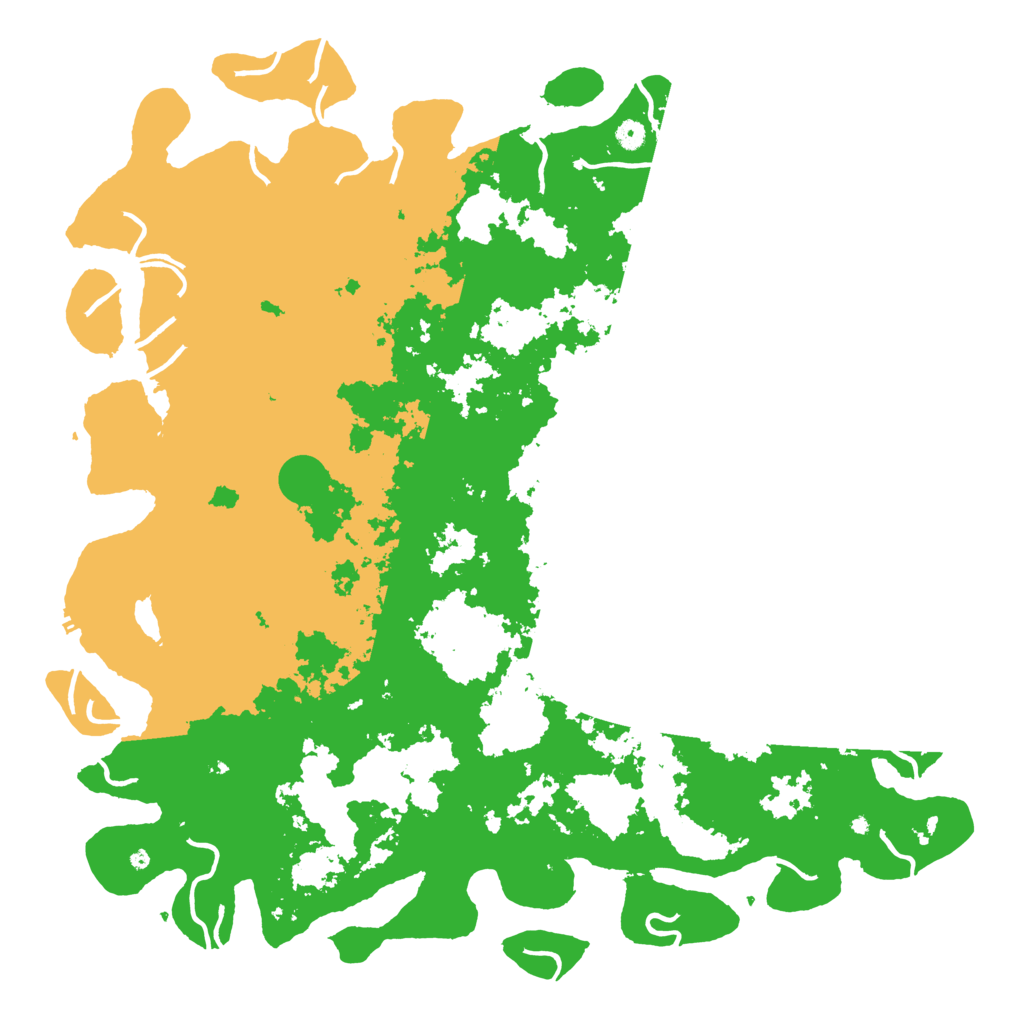 Biome Rust Map: Procedural Map, Size: 5500, Seed: 302