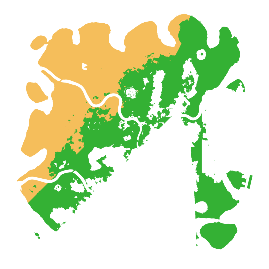 Biome Rust Map: Procedural Map, Size: 4000, Seed: 1097361581