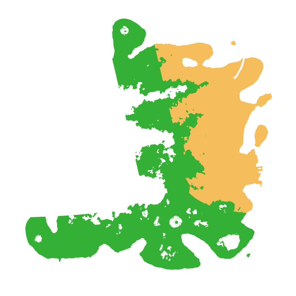 Biome Rust Map: Procedural Map, Size: 3750, Seed: 254255