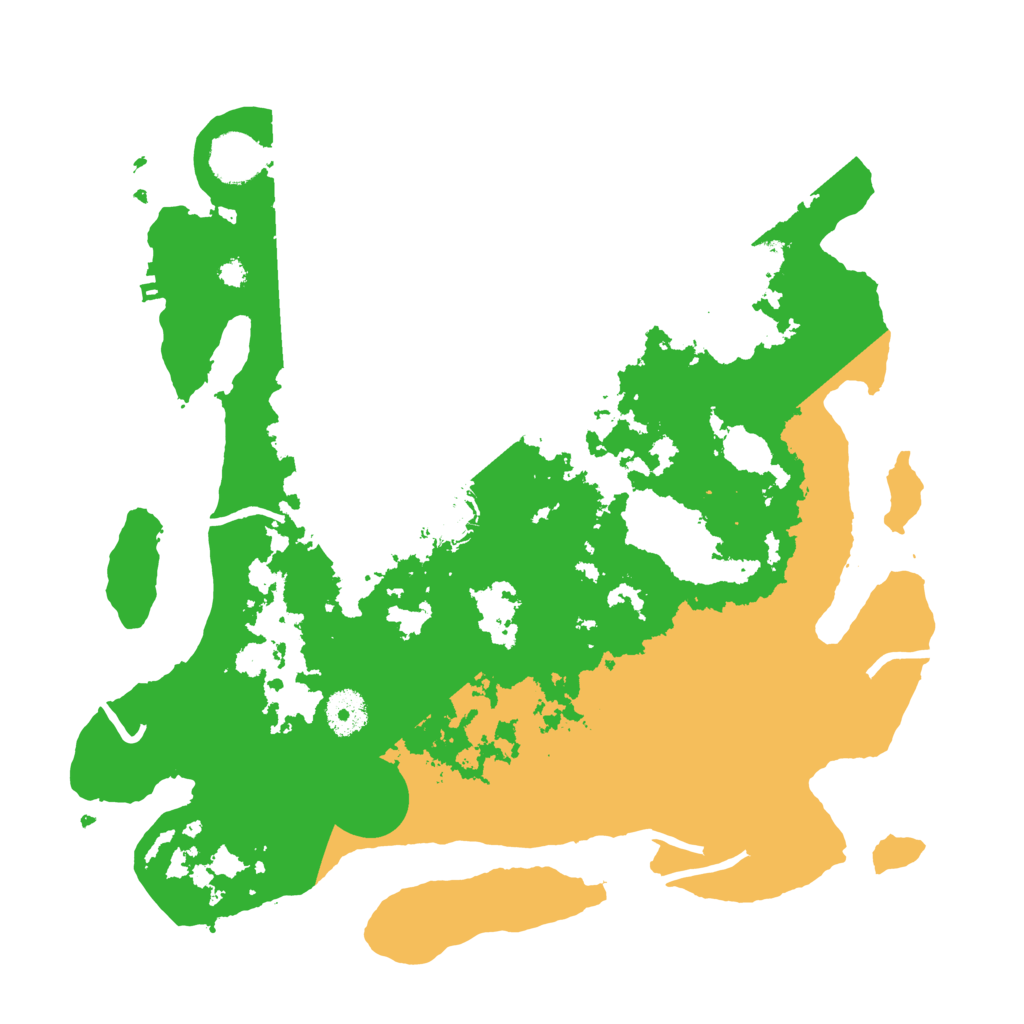 Biome Rust Map: Procedural Map, Size: 3550, Seed: 426549