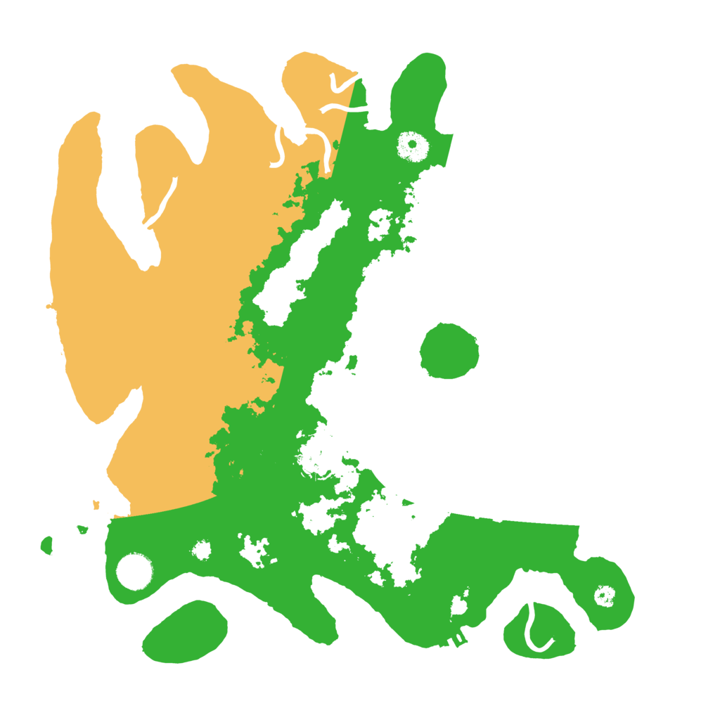 Biome Rust Map: Procedural Map, Size: 3500, Seed: 1367853345