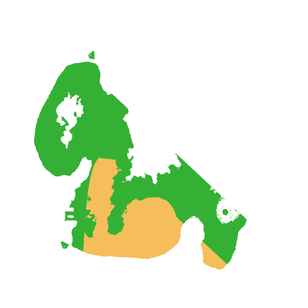 Biome Rust Map: Procedural Map, Size: 2000, Seed: 363892