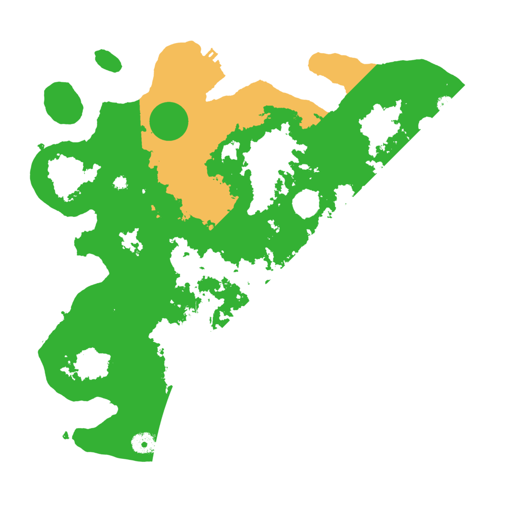 Biome Rust Map: Procedural Map, Size: 3500, Seed: 3000237