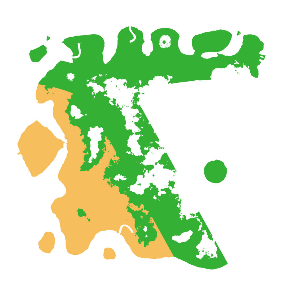 Biome Rust Map: Procedural Map, Size: 3510, Seed: 5424143