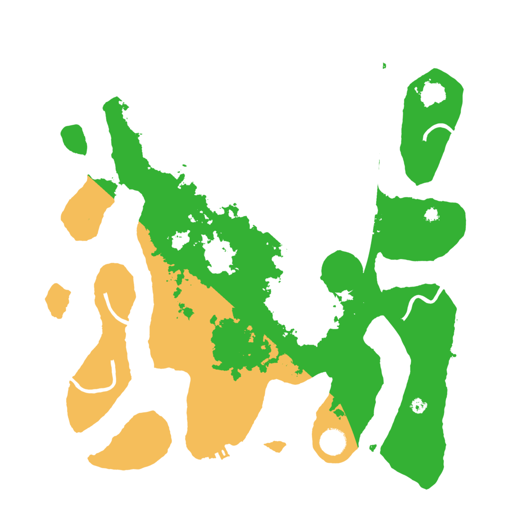 Biome Rust Map: Procedural Map, Size: 3510, Seed: 3375387