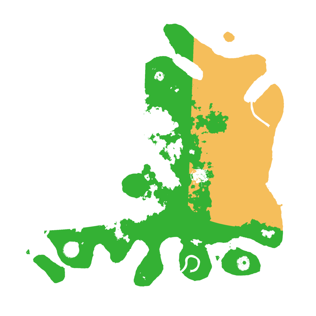 Biome Rust Map: Procedural Map, Size: 3510, Seed: 3731874