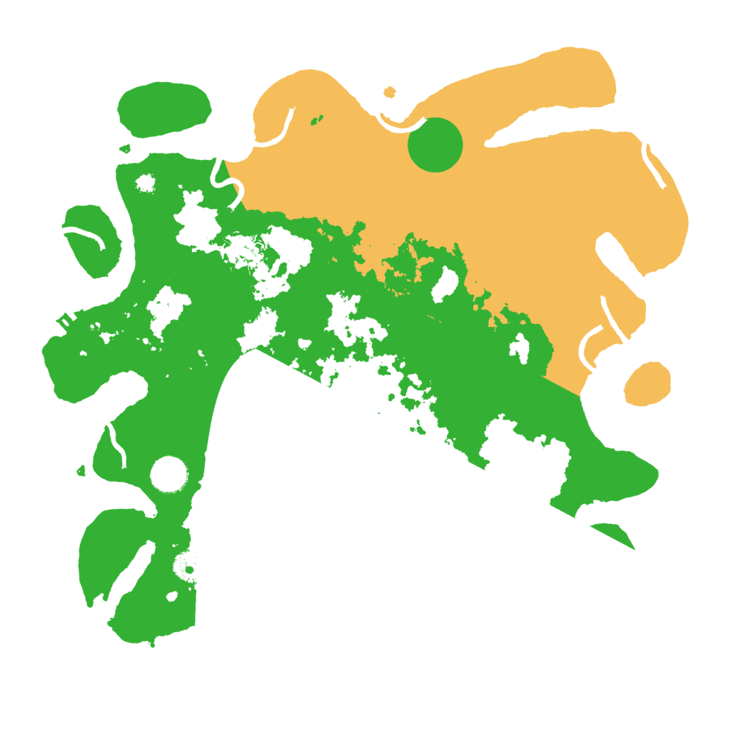 Biome Rust Map: Procedural Map, Size: 3510, Seed: 3277171