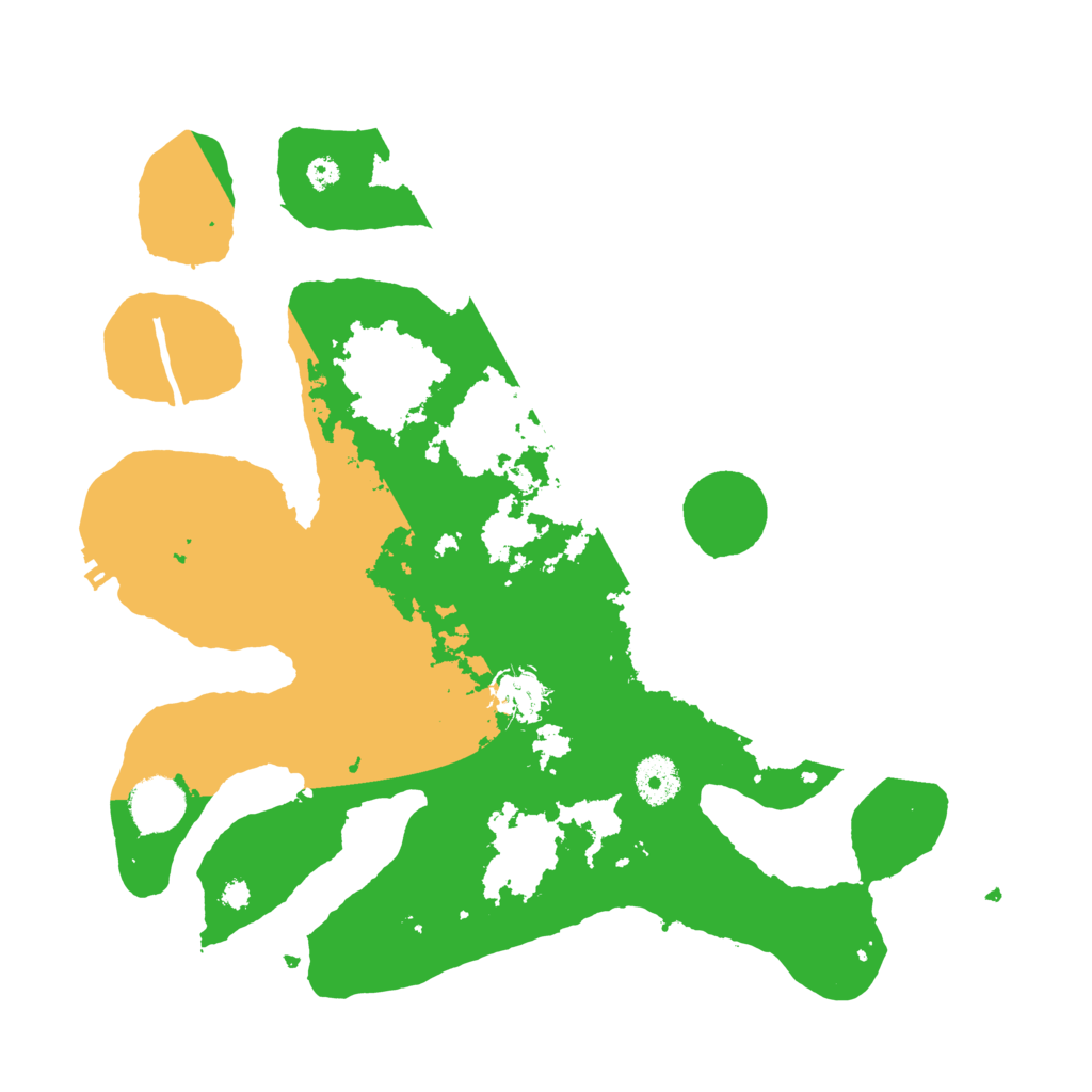 Biome Rust Map: Procedural Map, Size: 3510, Seed: 4942247